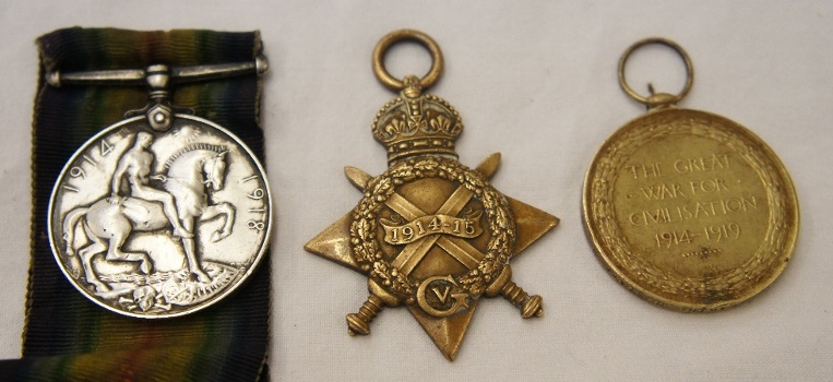 A 1914-15 Medal Group awarded to