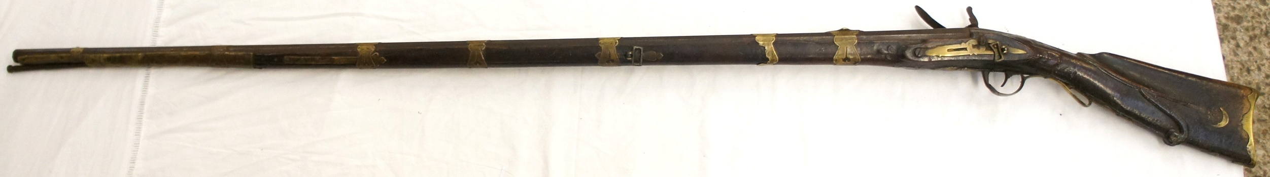 Ottoman Long Rifle Stamped Town 1587fe