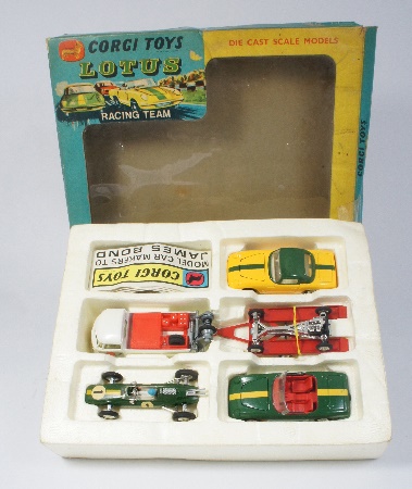 Corgi Toys Lotus Racing Team gift