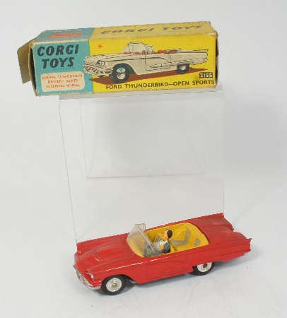 Corgi Toys Ford Thunderbird-open
