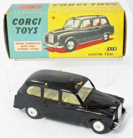 Corgi Toys Austin Taxi 418 in original 158831
