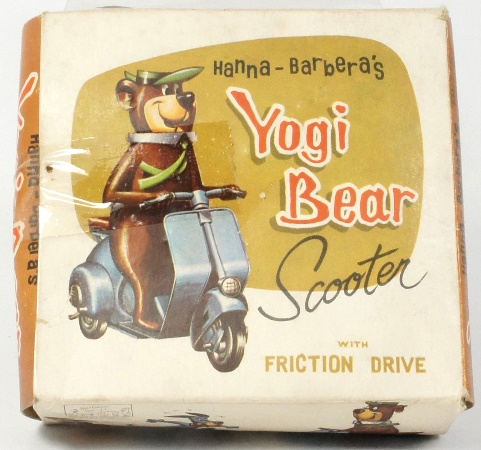 Louis Marx and Co Yogi Bear Scooter