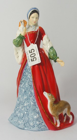 Royal Doulton figure Ann Boleyn 1588a2