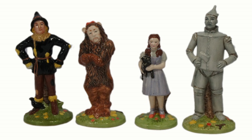 Royal Doulton set of figures from The