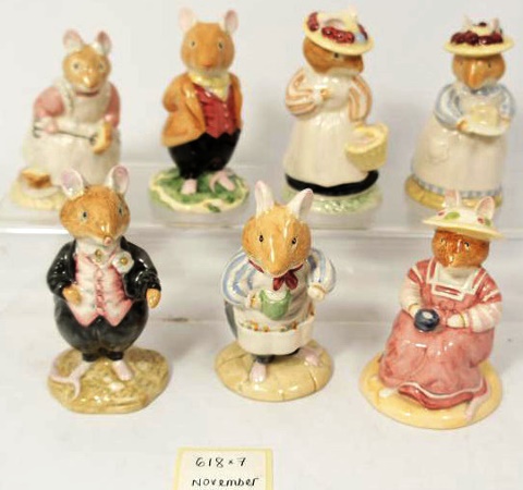 A collection of Royal Doulton Brambly