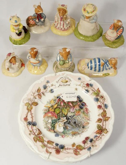 A collection of Royal Doulton Brambly 1588f1