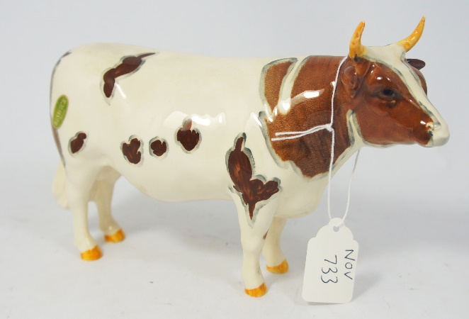 Beswick Ayrshire Bull 1454 15891c