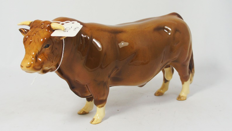 Beswick Limousin Bull 2463 edition 158916