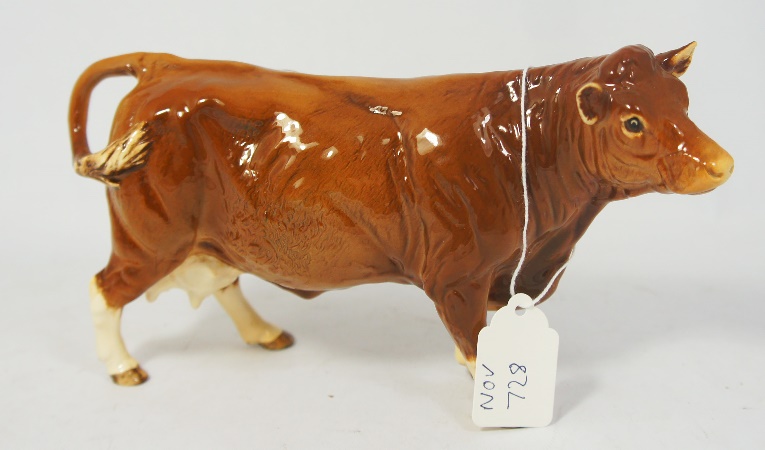 Beswick Limousin Cow 3075 edition 158917