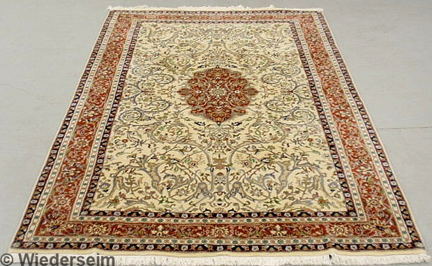 Kashan pattern oriental center 158930