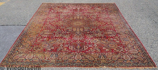 Room size Kerman oriental carpet 15893d