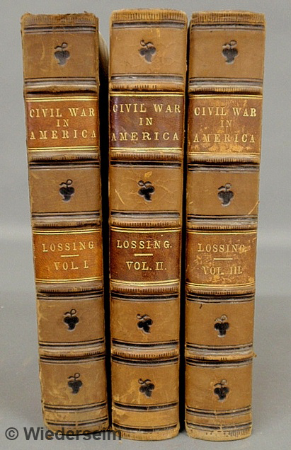 Books- three volume set half-calf