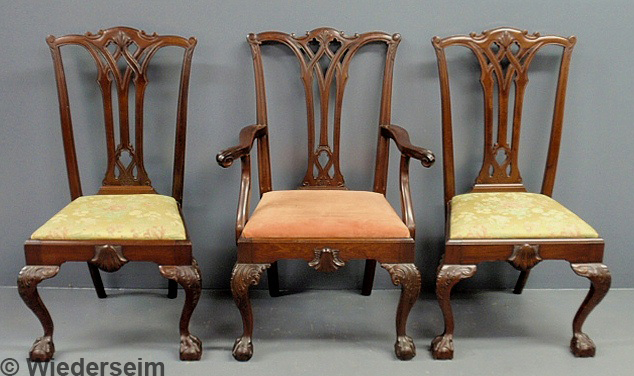 Set of three Chippendale style 158961