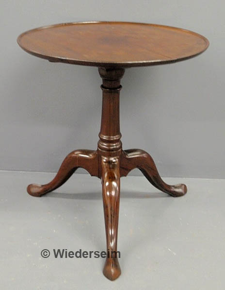 Georgian mahogany candlestand c 1780 158a5a