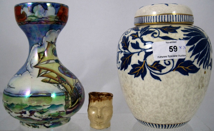 Bursley Ware Charlotte Rhead Ginger 158b9d