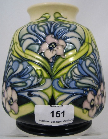 Moorcroft Trial vase decorated