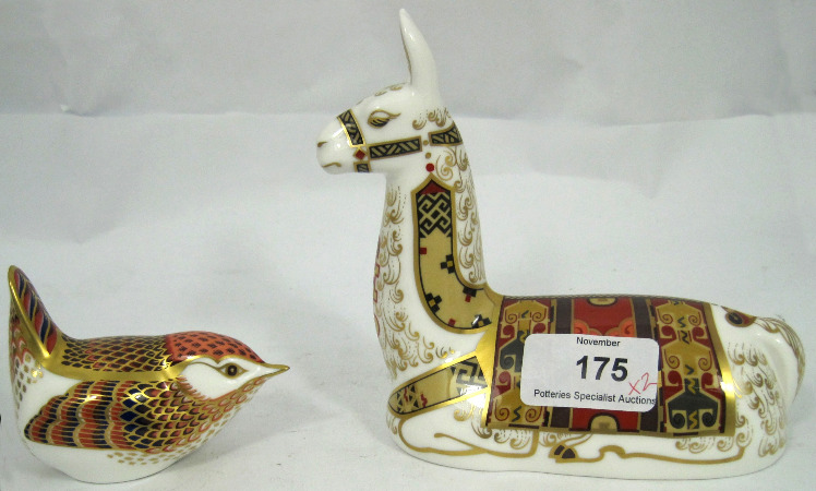 Royal Crown Derby Llama Boxed and