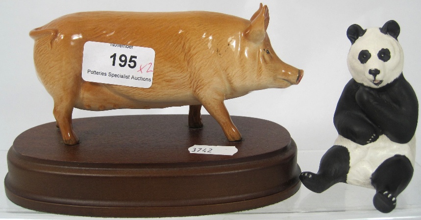 Royal Doulton Tamworth Pig DA215
