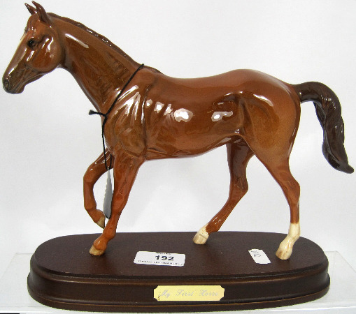 Royal Doulton My First Horse on Wood