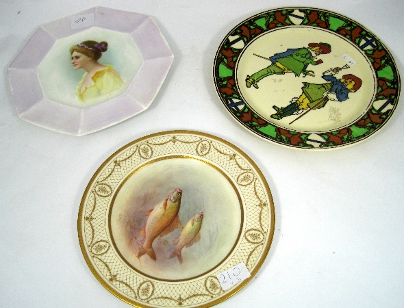 Royal Doulton Plate decorated with