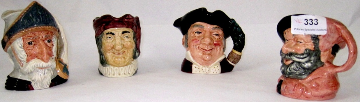 Royal Doulton Small Character Jugs 158c6a