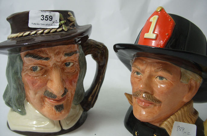 Royal Doulton Large Character Jugs 158c84