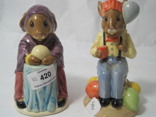 Royal Doulton Bunnykins Toby Jugs