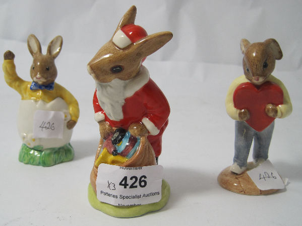 Royal Doulton Bunnykins Figures Santa