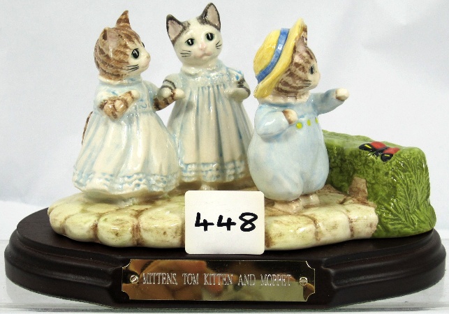 Beswick Beatrix Potter Tableau Mittens