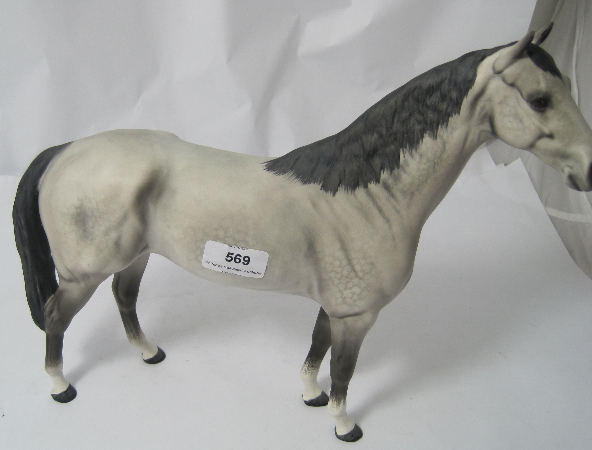 Beswick large Hunter 1734 Grey Matt