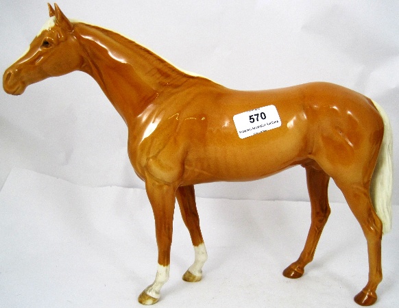 Beswick Large Hunter 1734 palomino