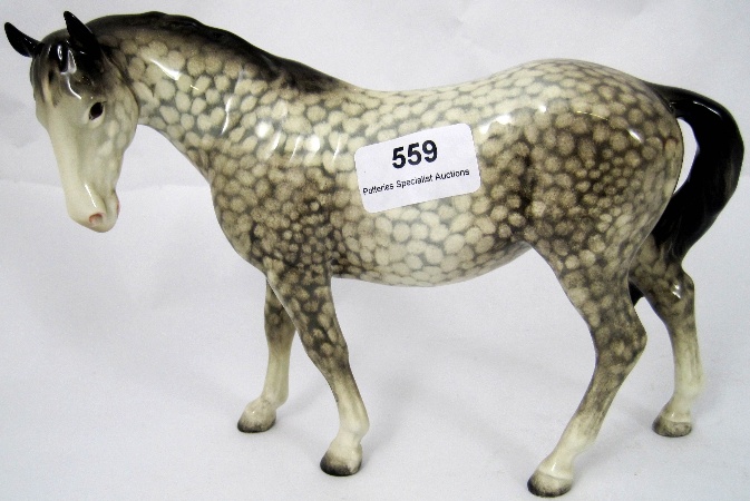 Beswick Mare in Rocking Horse Grey 976