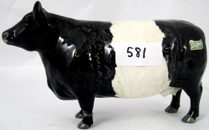 Rare Aberdeen Angus Cow decorated