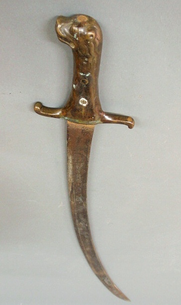 Continental 19th c sword the bronze 158d5e