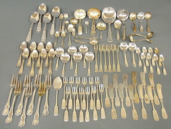 Group of sterling silver flatware by
