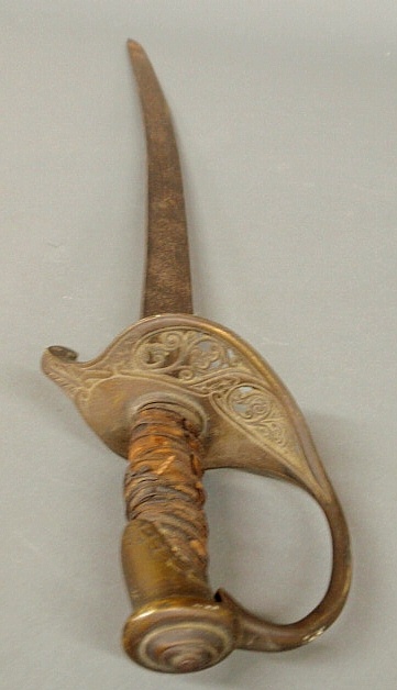 U.S. officer's sword 19th c. with