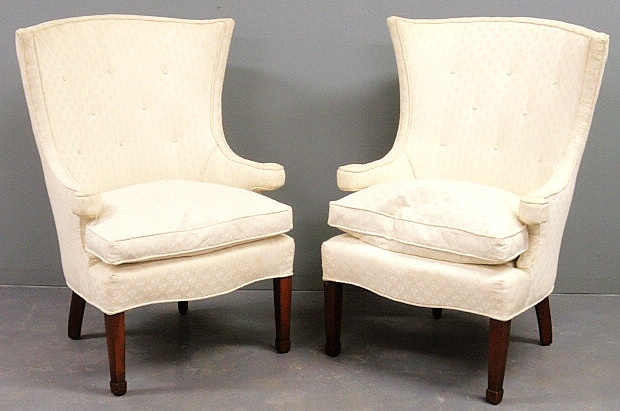 Pair of Kindel Federal style armchairs 158e04