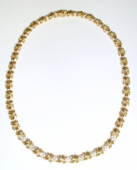 Tiffany Co diamond necklace 158e34