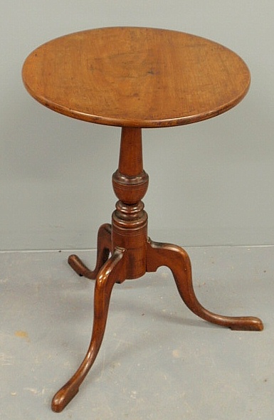 Cherry candlestand c 1790 with 158e5c