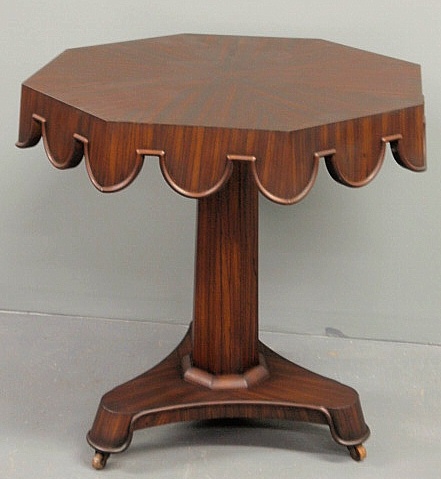 Deco style rosewood center table 158e78