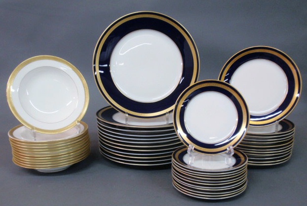 German Rosenthal porcelain partial dinner