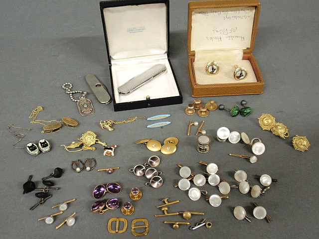 Group of men's jewelry and accessories-