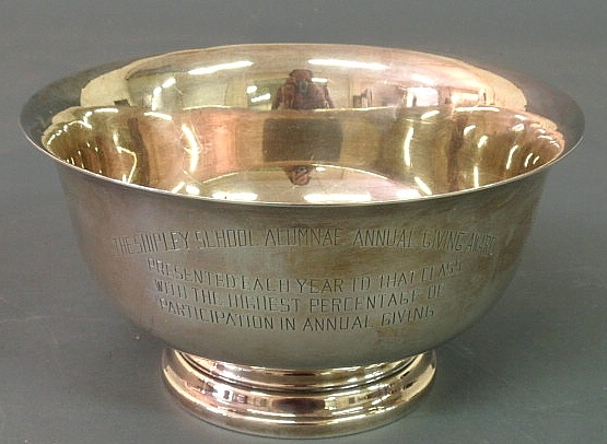 Sterling silver Paul Revere style bowl