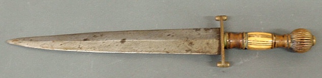 French dagger 19th c. with an ivory