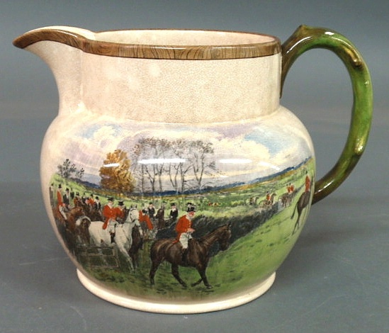 W T Copeland Sons pitcher decorated 159012