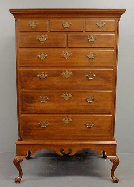 Chippendale walnut chest on frame 159033