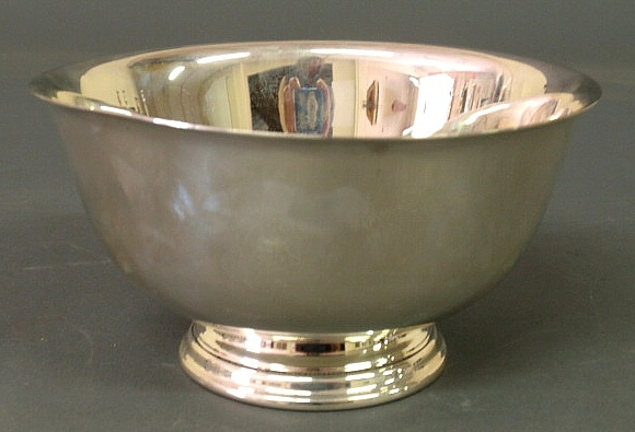 Sterling silver Paul Revere style bowl.