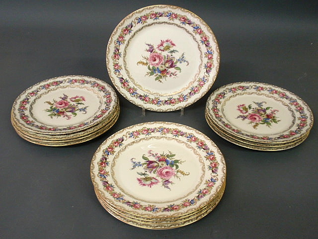 Set of twelve Rosenthal service plates