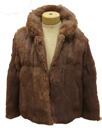 A Ladies Short Fur Coat by Coleman