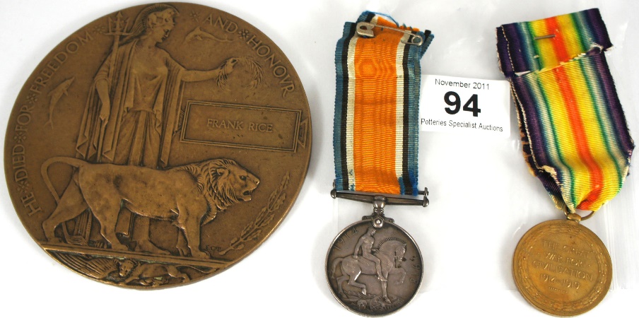 First World War Medals The Great 15919e